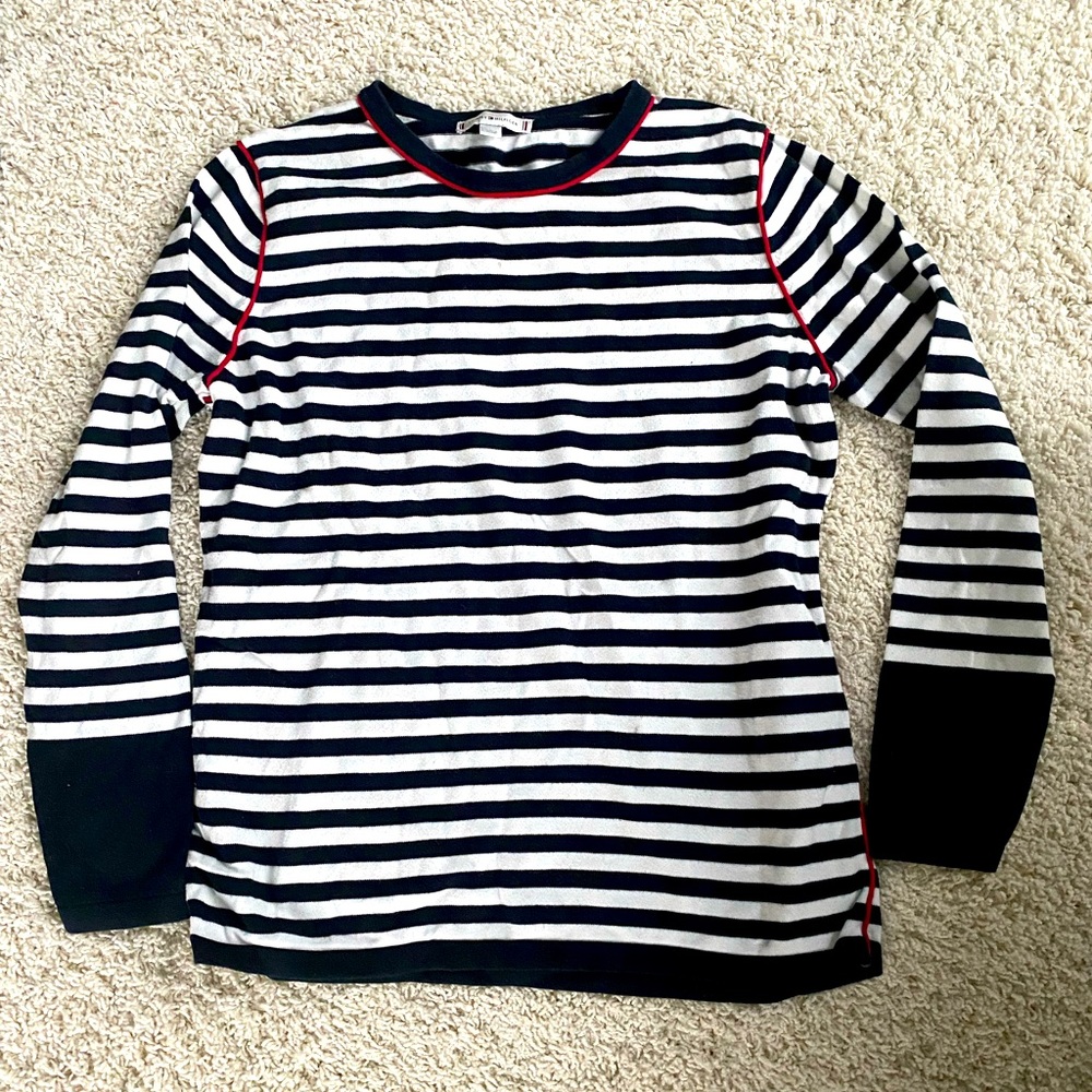 Stripped sweater by Tommy Hilfiger, size L